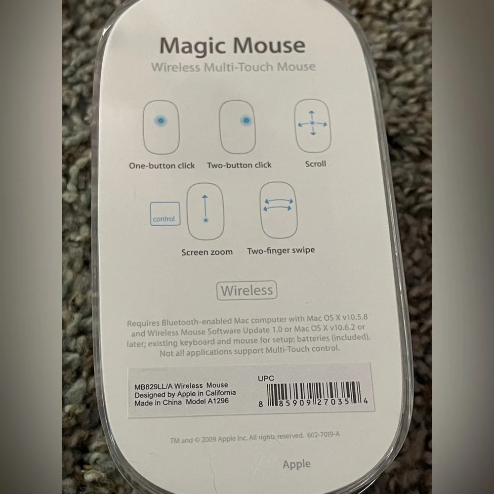 Apple magic mouse